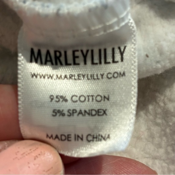 Marley Lilly Women’s Southwest Sweatshirt Size Small Blue Tan Cream - Picture 6 of 6